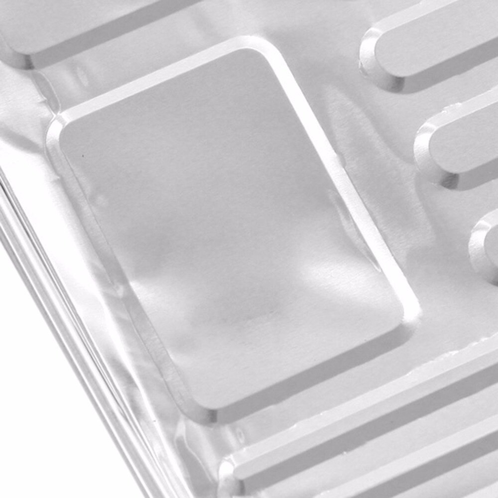 Aluminium Öl Spritzen Schutz Küche Kochen Braten Pfanne Öl Spritzer Bildschirm Abdeckung Anti Spritzer Schutz Schild Küche Zubehör