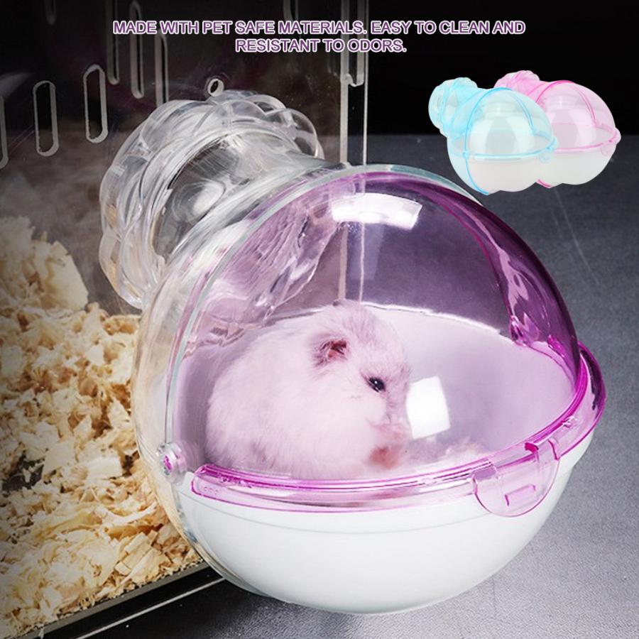 13 cm Mooie Hamster Badkamer Bad Met Pijpleiding Kleine Huisdier Running Oefening Wiel Plastic Rat Running Spelen Bal Speelgoed