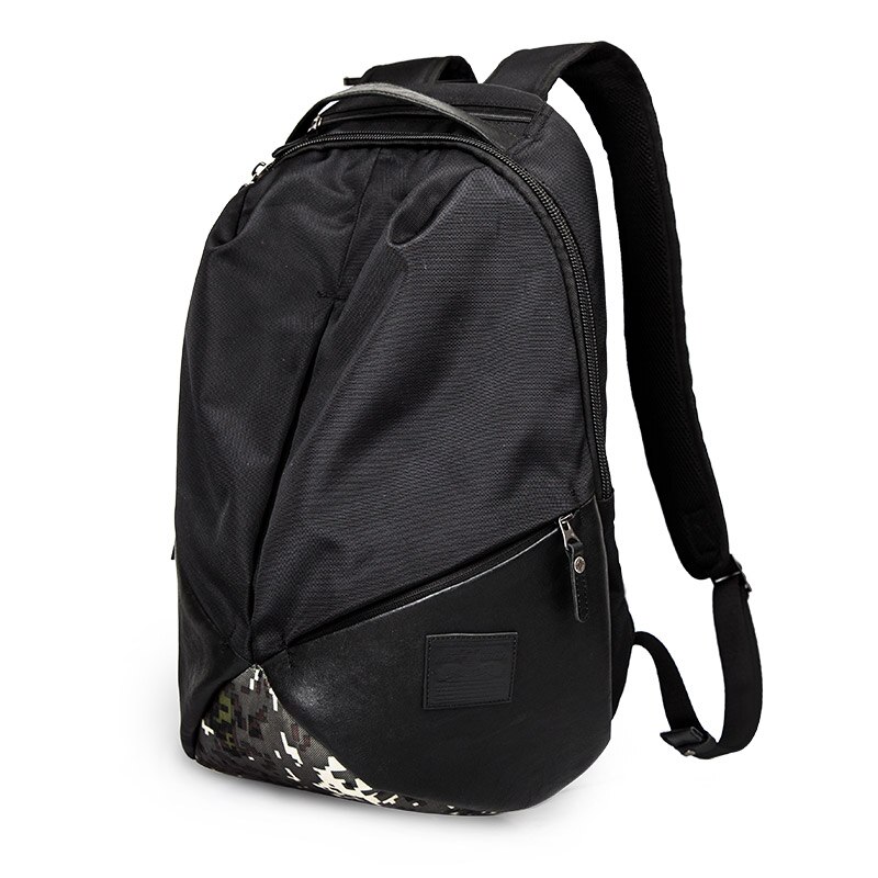 UIYI marca dos homens camuflagem mochila Coreano saco de escola mochilas mochila de viagem de grande capacidade à prova d' água bolsa para laptop macho Preto: Default Title