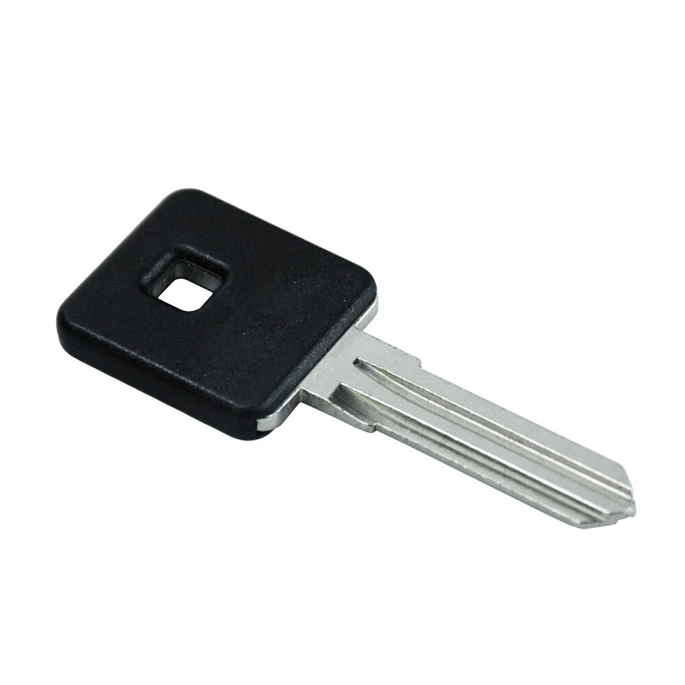 Black Motorcycle Blank Key Uncut Blade Metal Alloy ABS Plastic For Harley Sportster 883 1200 XL Models 2000