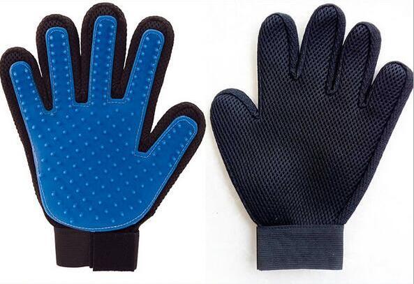 Gant de Massage en Silicone pour animaux de compagnie, pour chats et chiens, pour bain et douche, peigne de toilettage doux, 1 pièce, G181: Default Title