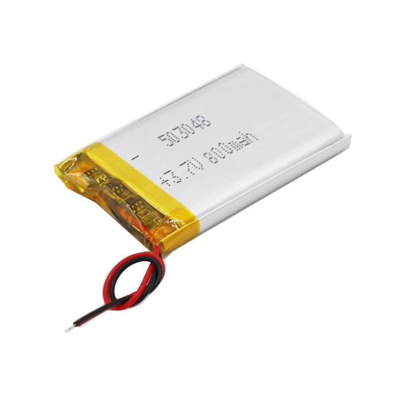 3,7 V 800MAH 503048 053048 batería de polímero de litio para tablet MP3 MP4 GPS inalámbrico cascos Bluetooth Estéreo batería recargable