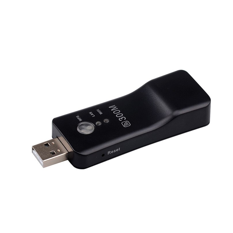 Usb wifi range ethernet trådlöst tv nätverkskort 300 mbps smart tv wifi adapter med  rj 45 port för samsung sony lg