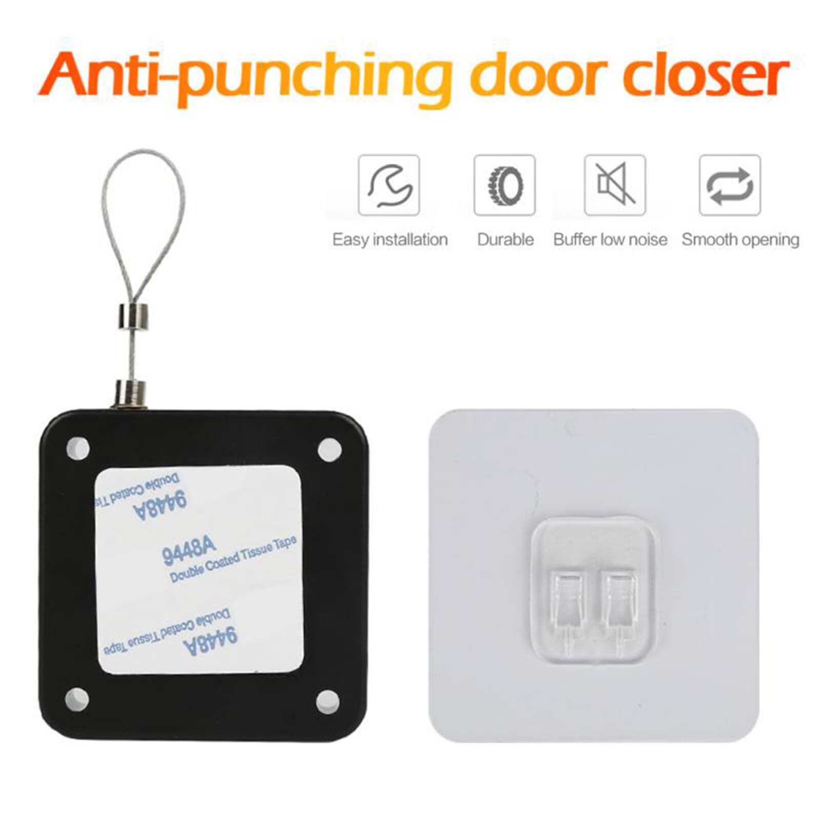 Multifunctionele Automatische Deurdranger 800G Pull Deurdranger Automatische Sensor Deurdranger Eenvoudig Te Installeren Met 1.2M Staal draad