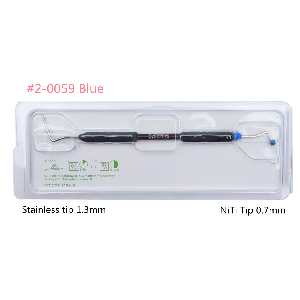 1Pc Zahn Endo Hand Stopfer Wurzel Kanal Füllstoff Endodontie Füllen Obturation Niti Spitze Zahnmedizin Labor Werkzeuge Vertikale Druck Gerät: 0059 Blau
