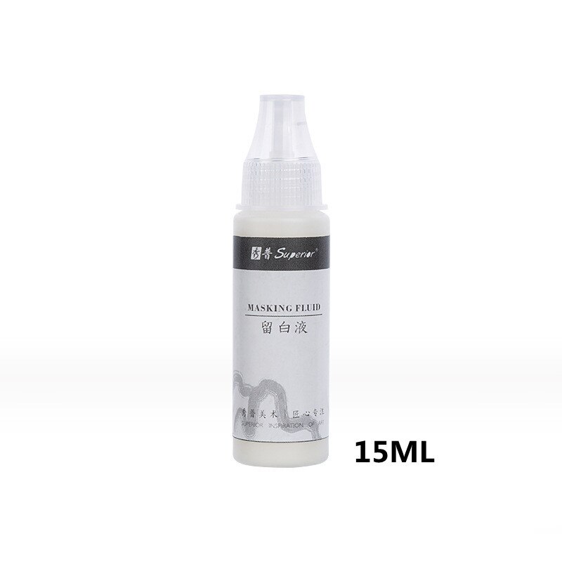 Acuarelas blancas, 15/25/85ml, líquido en blanco, herramientas de arte, pintura, suministros de arte: 15ML