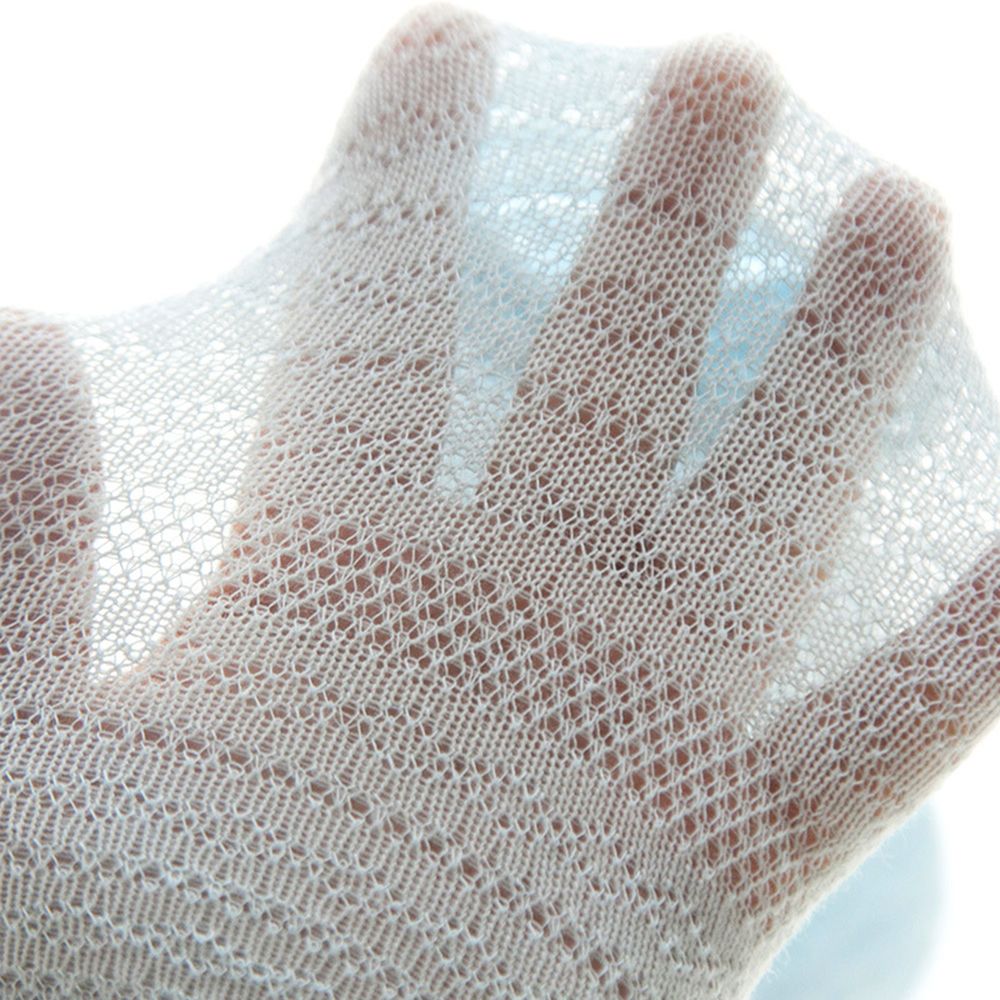 Medias de verano para bebé, malla delgada, red transpirable de algodón para recién nacido, medias por encima de la rodilla ajustadas de algodón