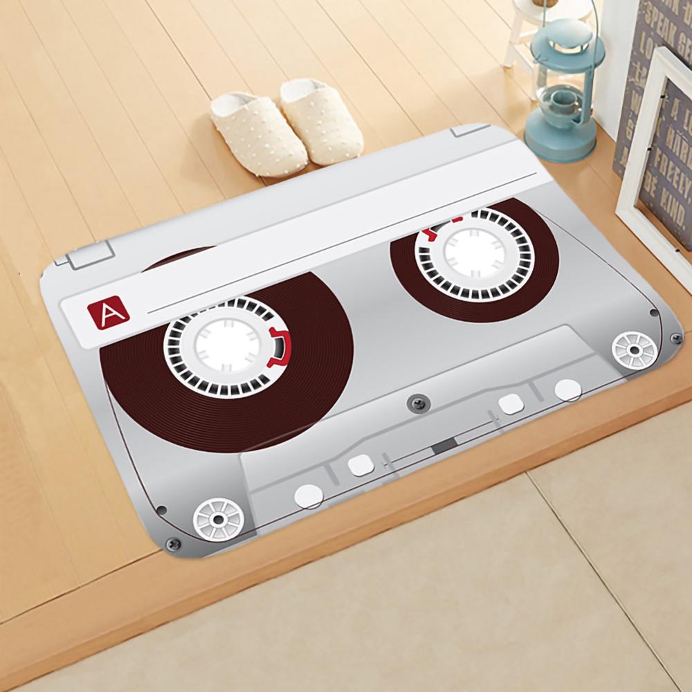 3D Home letter Print Doormats Rectangle Non-Slip Door Mat Bedroom Kitchen Entrance Print Floor Mat modern Door Mats