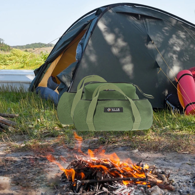 Thickened Canvas Tool Pouch for Electrician Screwdriver Pliers Repair Hand Tools Portable Electrical Tool Storage Organizer Bags