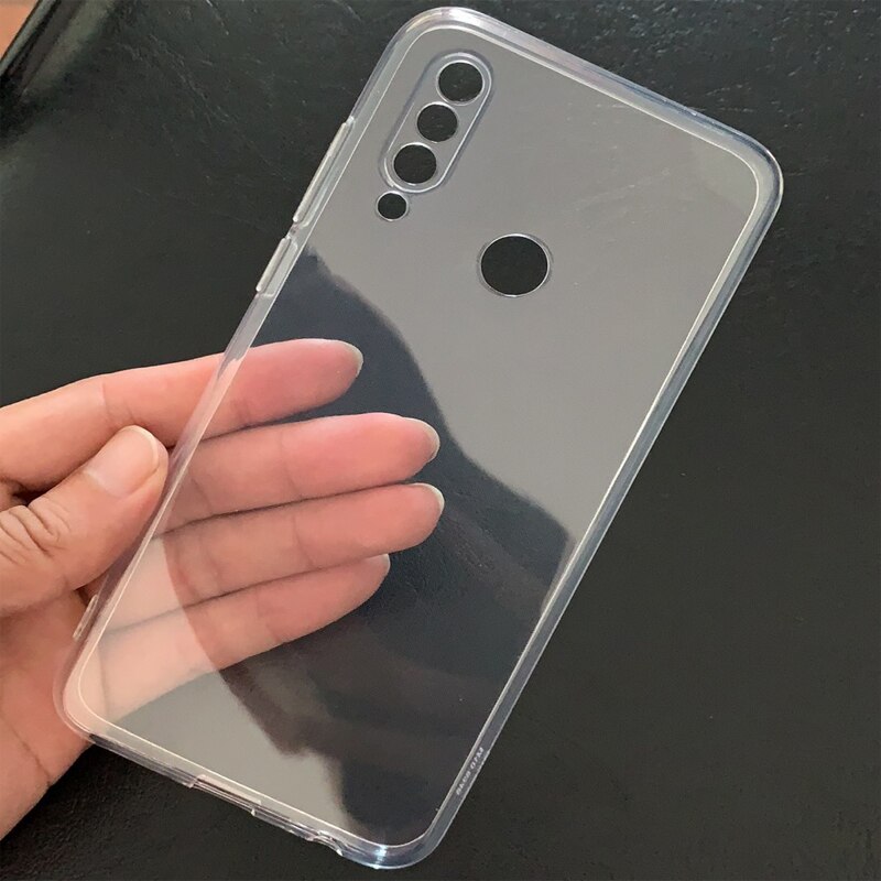 Skrzynka dla Meizu M10 6.5 "ultra cienka miękka przezroczysta TPU odporna na wstrząsy pokrywa ochronna obiektywu dla Meizu M10 6.5"