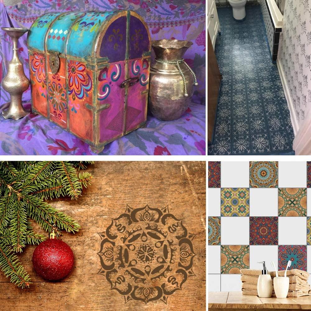 drawing Datura template DIY plastic wall painting spray painting template PET hollow painting template customization