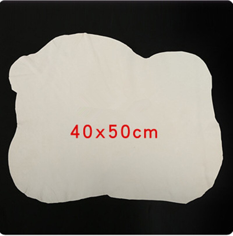 Super Absorberende Auto Wassen Handdoeken Natuurlijke Zeem Auto Drogen Cleaning Polijsten Doek Auto Care Cleaner Auto Wassen Handdoek: 40x50CM