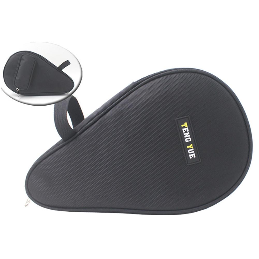 Raqueta de tenis de mesa, caja de almacenamiento de Ping Pong, cubierta de raqueta de tenis de mesa, bolsa de Paddle, raqueta de Ping Pong: Black