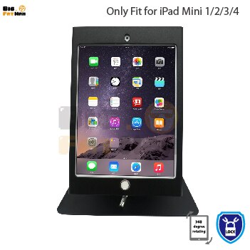 Tablet pc stand voor iPad mini 1 2 3 4 houder desktop security houder stand voor kiosk POS veilig met lock winkel ondersteuning display
