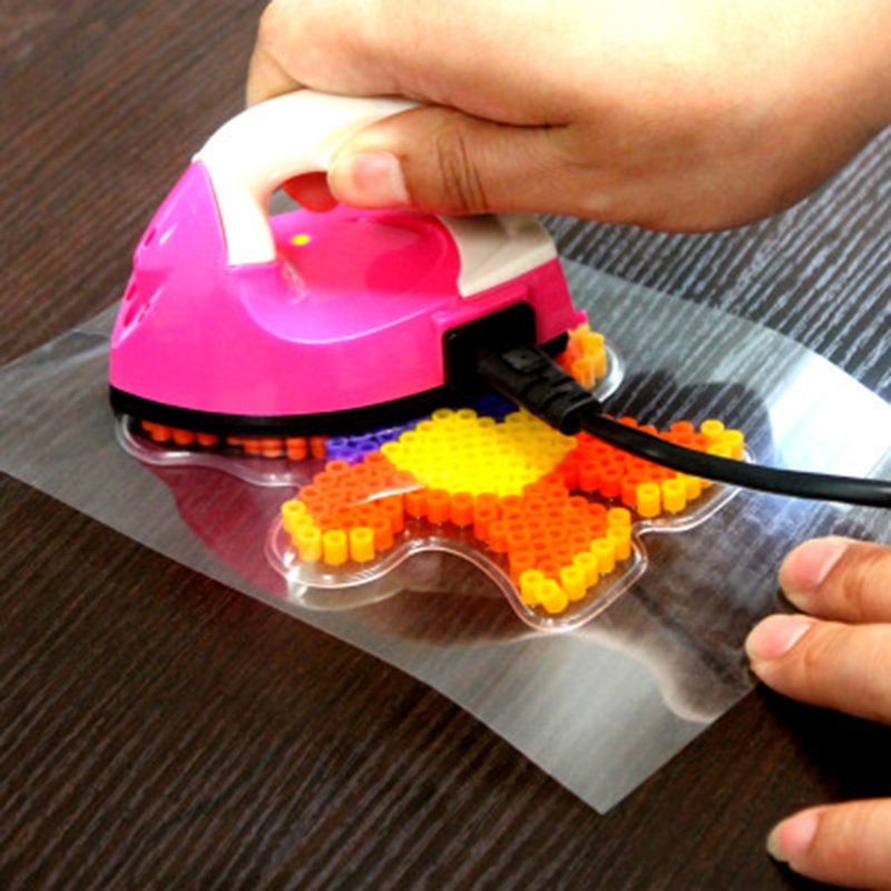 Estabilidade térmica reutilizável de papel de ferro para o brinquedo diy beads hama grânulos, contas de fusível perler grânulos create criar apenas sobre qualquer coisa