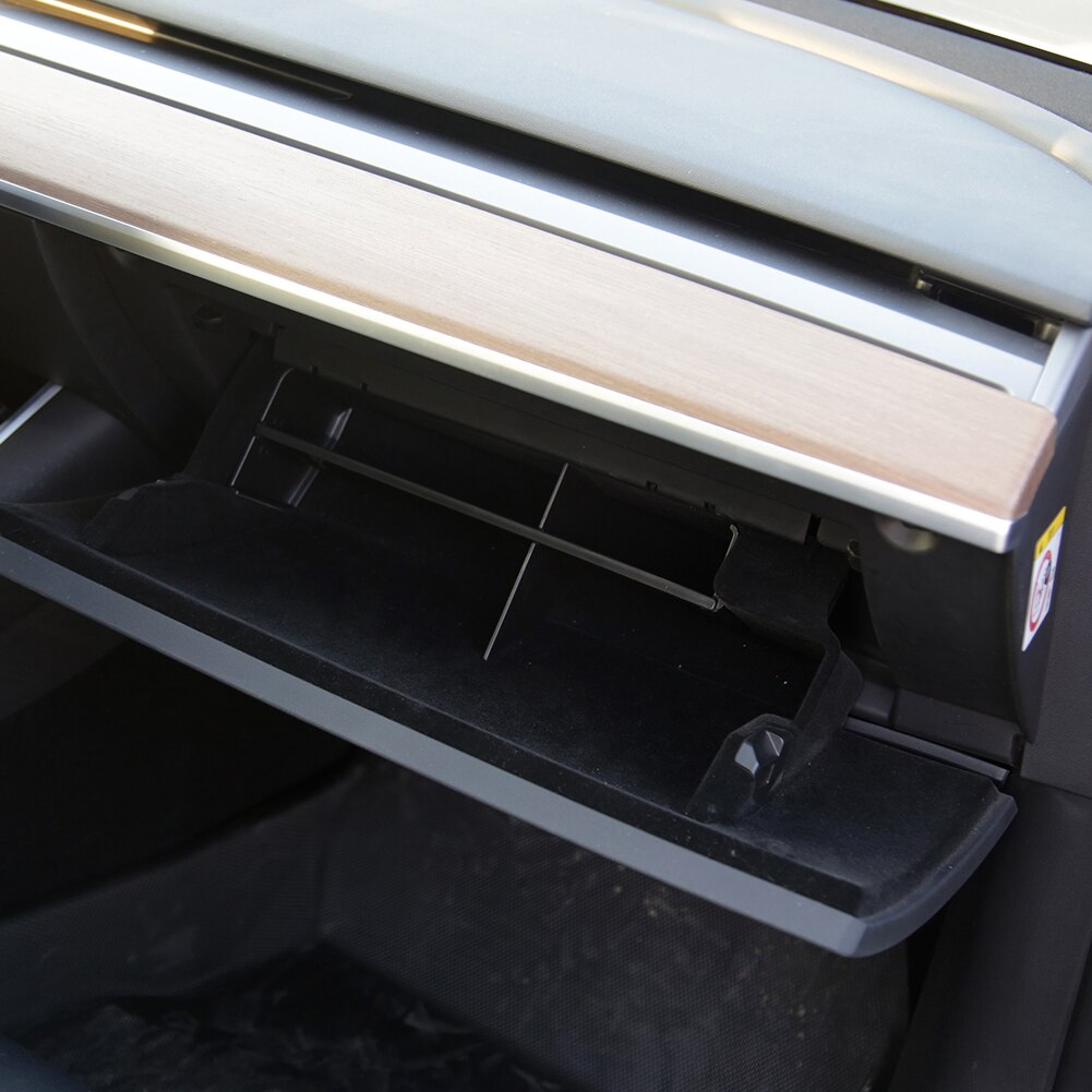 For tesla modell 3 midtkonsoll arrangør sentral oppbevaring hanskeboks oppbevaring rydding segmentering skilleboks biltilbehør