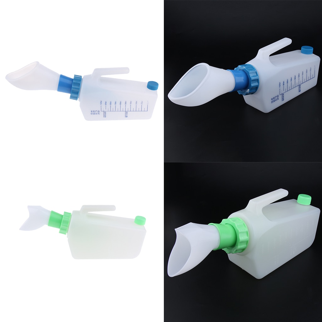 Travel, Personal Care Female Bed Pee Urinal Bottle, Night Drainage Collector for Patients, Elderly, Drivers