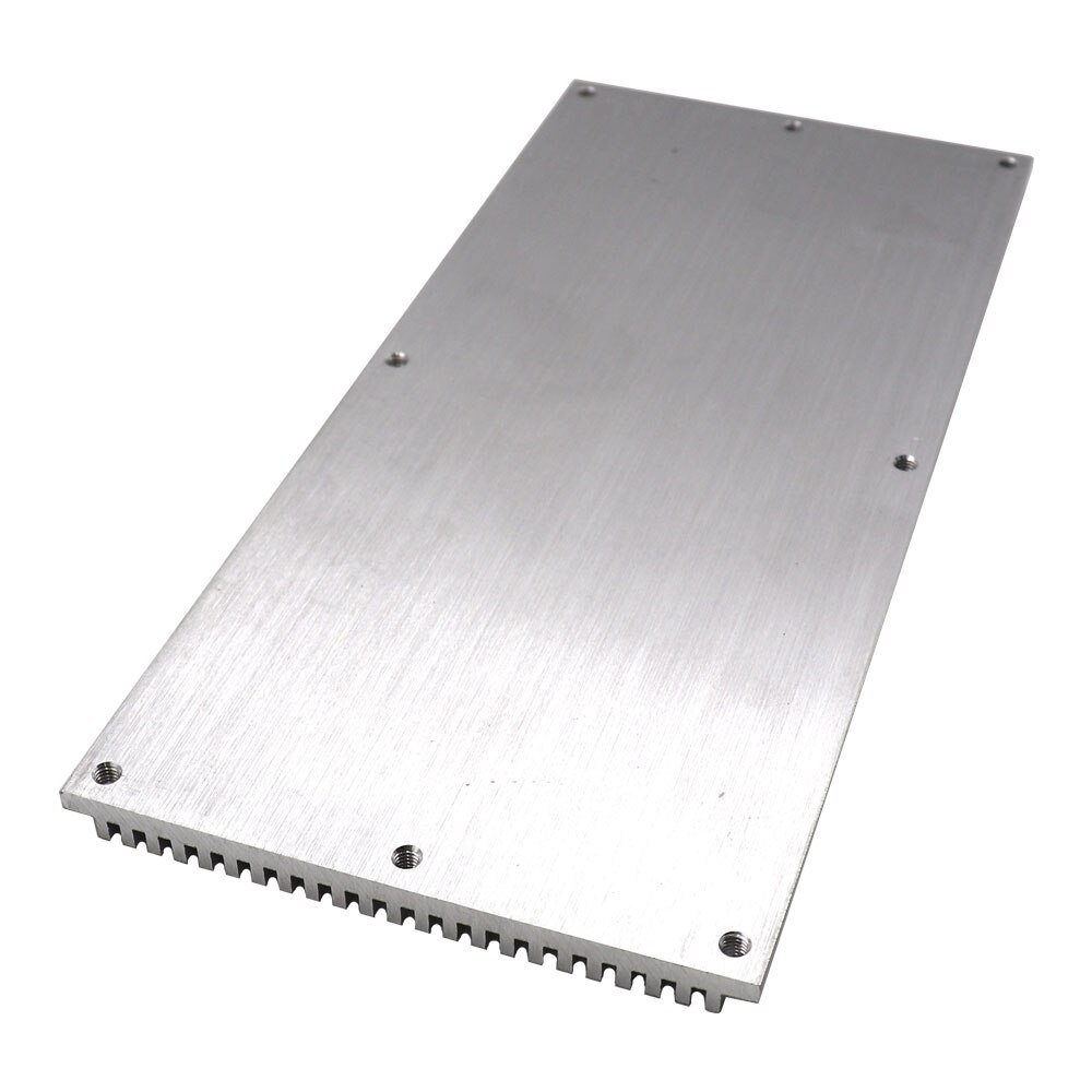 2 stücke 220x 100 x8mm Rechteck LED Kühlkörper Aluminium Kühlung Bord Kühler für Kolben LED Glühbirne Wärmeableitung Strahl Tafel