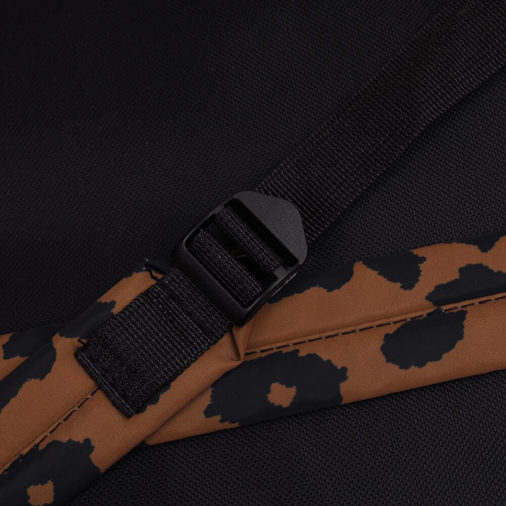 Preppy Style Student Large Capacity Backpacks Women Zebra Leopard Pattern Printing Rucksacks Female Nylon Knapsack