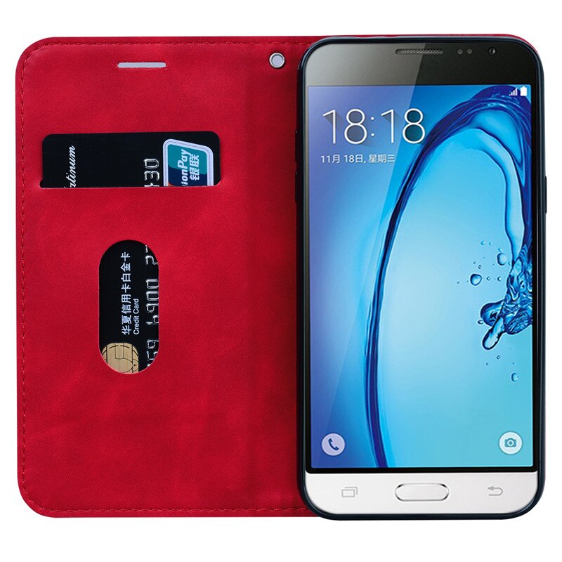 Für Samsung Galaxis J3 Hülle J320F J310 Magnetische Leder Brieftasche Hülle Für Galaxis J3 kippen Hülle Für Samsung J3 Hülle