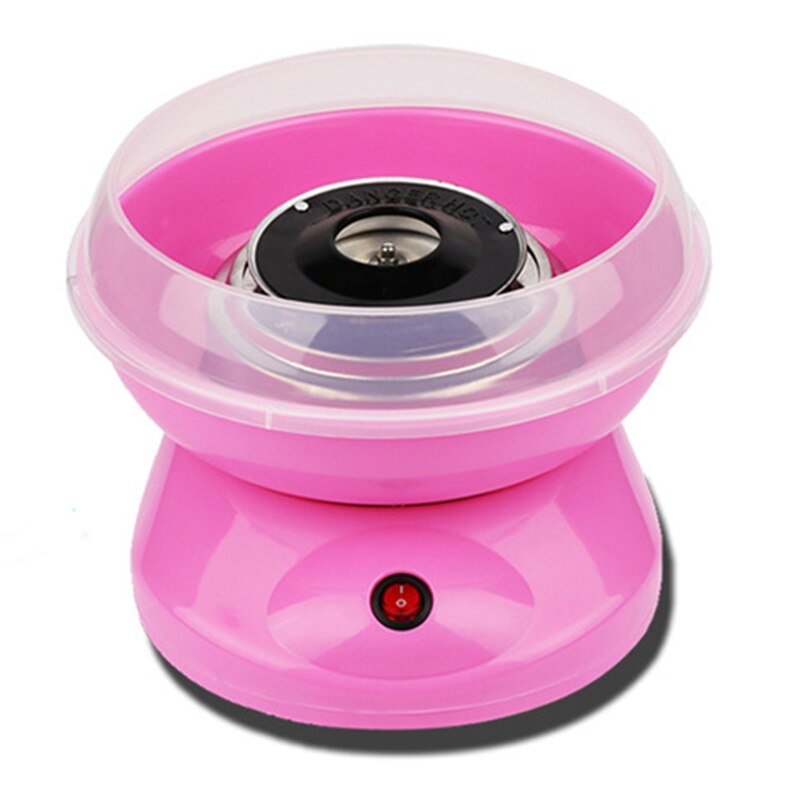 Mini Children's Cotton Candy Machine Household Fancy Cotton Candy Machine Electric DIY Mini: Pink / EU