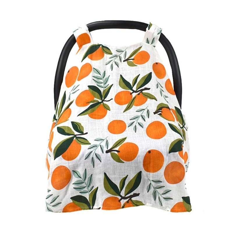 Multi-Gebruik Verpleging Cover Borstvoeding Sjaal Deken Baby Auto Stoelhoezen Puur Katoen Wandelwagen Luifel