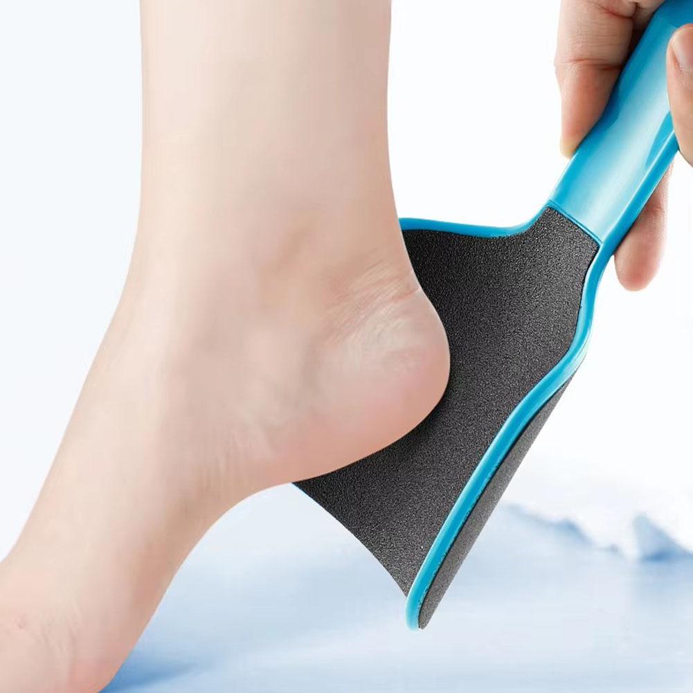 Lima de pies curvada , eliminador de callos de piel muerta, lima de pedicura de doble cara, lijadora de pies en forma de U, cuidado de los pies
