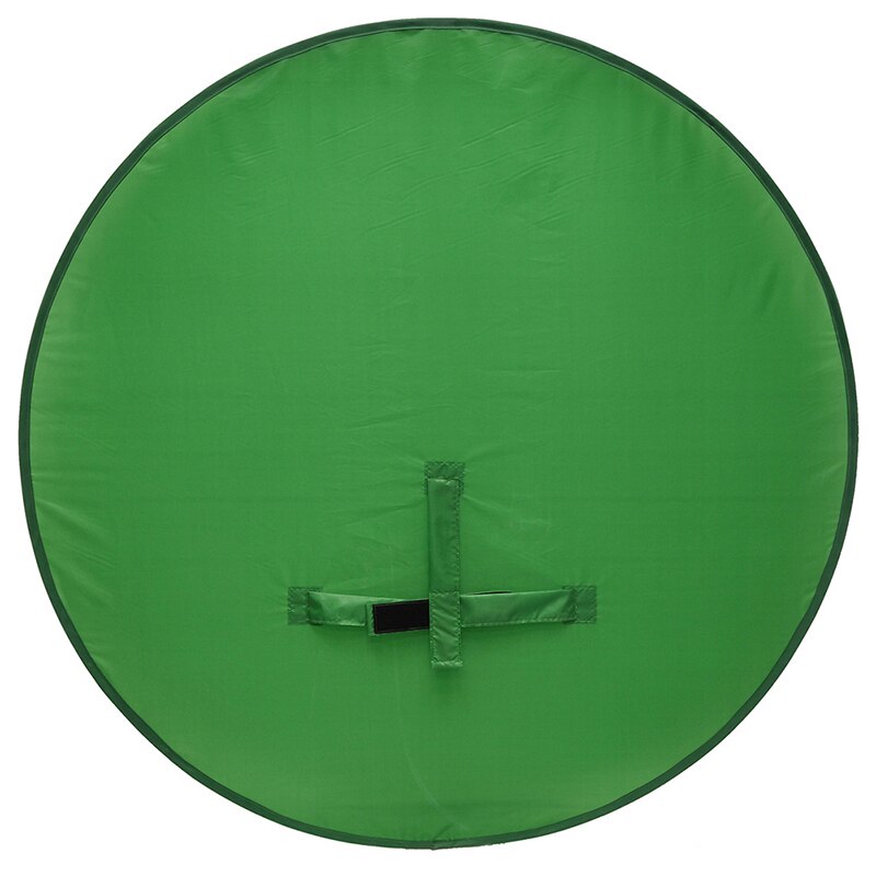 Groen Scherm Achtergronden Fotografie Achtergrond Portable Fold Reflector Voor Live-uitzending Video Ronde 2in1 Achtergrond Panel