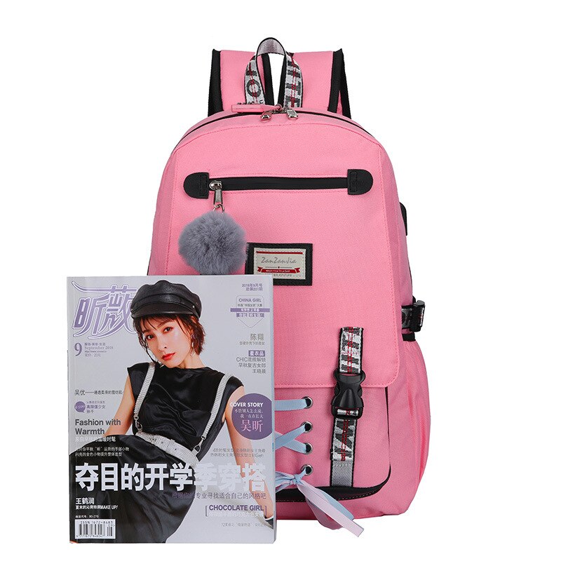 Nouvelle sacs d'école pour adolescentes enfants sac à dos femmes livre grande capacité école sac à dos toile voyage sac Mochila