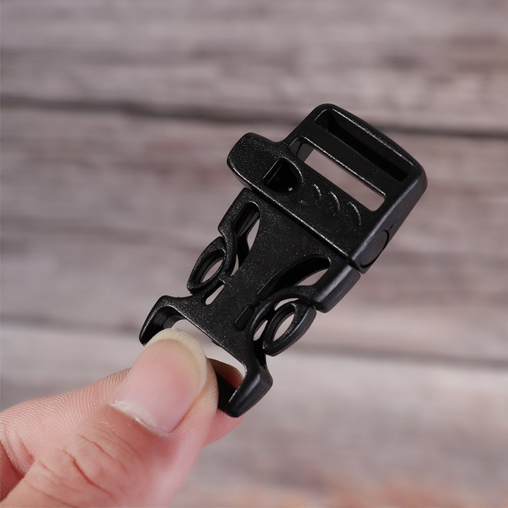 thumbnail image 2 of A Plus Survival Lot Of 5 Metal Curved Top Quick Release Buckles – 5/8 Inch For Paracord Bracelets 2 of 3