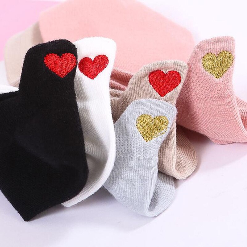 5 pairs/Lot Women's Short Socks Pack Cute Heart Lovely Kawaii Dot Sweet Cotton Socks Women Ankle Socks Casual Sox: 12
