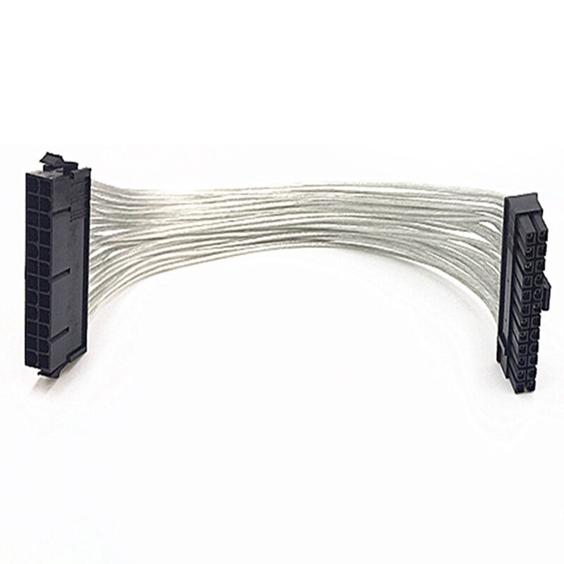 24 Pin Moederbord Power Verlengkabel Gastheer Voeding 24 Pin Verlengsnoer Atx Psu Power Connector Uitbreiding