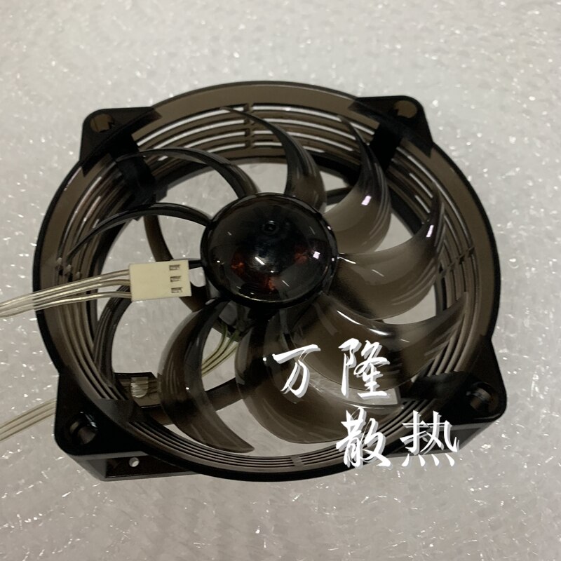 Original Cooler master A9025-18RB-3AN-F190MM 100x100x25mm Circular fan 82mm hole pitch For CPU Cooling fan 12V 0.18A with 3pin