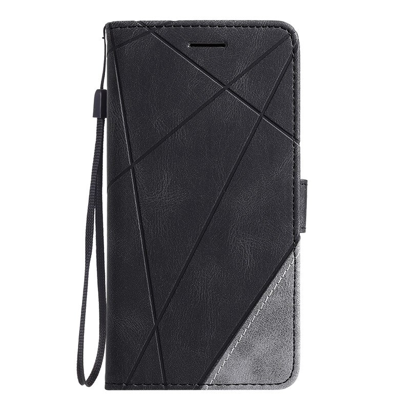 A32 caso magnético flip couro coque para samsung galaxy a32 a 32 casos SM-A325F/ds slot para cartão titular samsunga32 galaxya32 capa: Preto