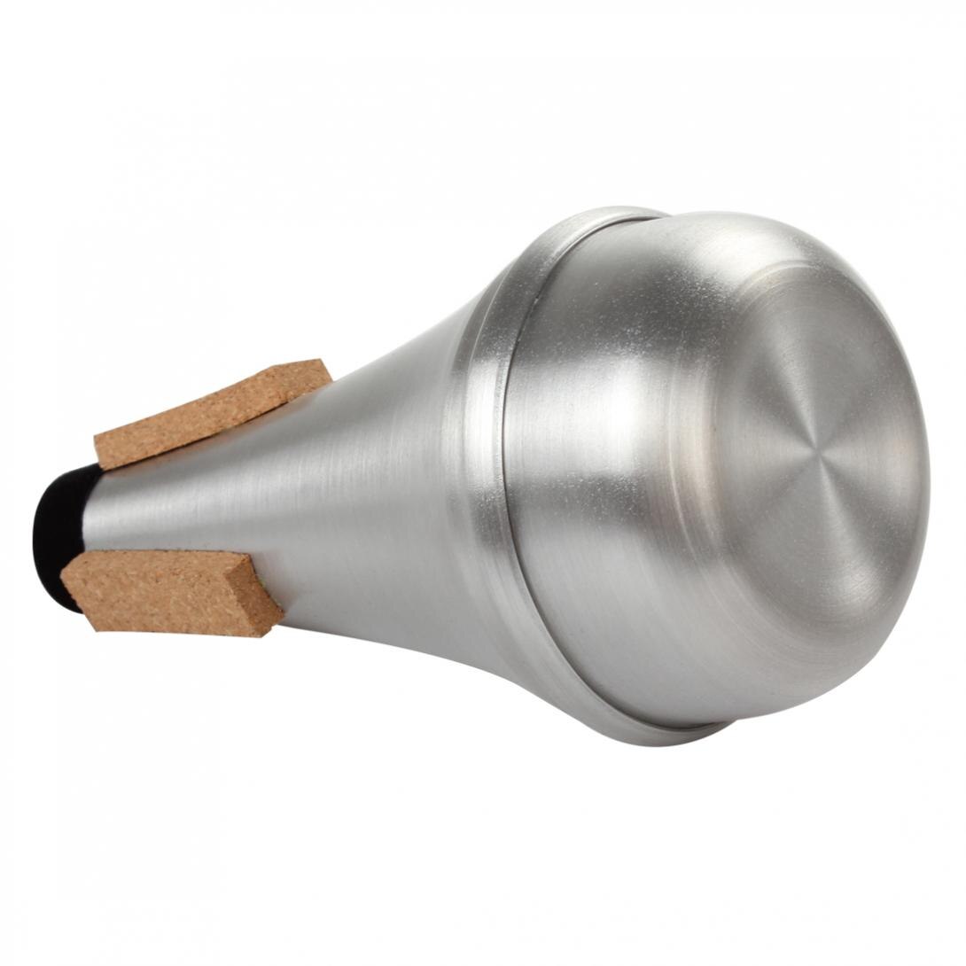 Mute Silver Aluminum Alloy Trumpet Sound Mute Trumpet Accessories