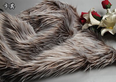 Pluche cospaly prestaties kleding sieraden teller clothr achtergrond doek deken hond haar ambachten pluche faux fur stof: 11