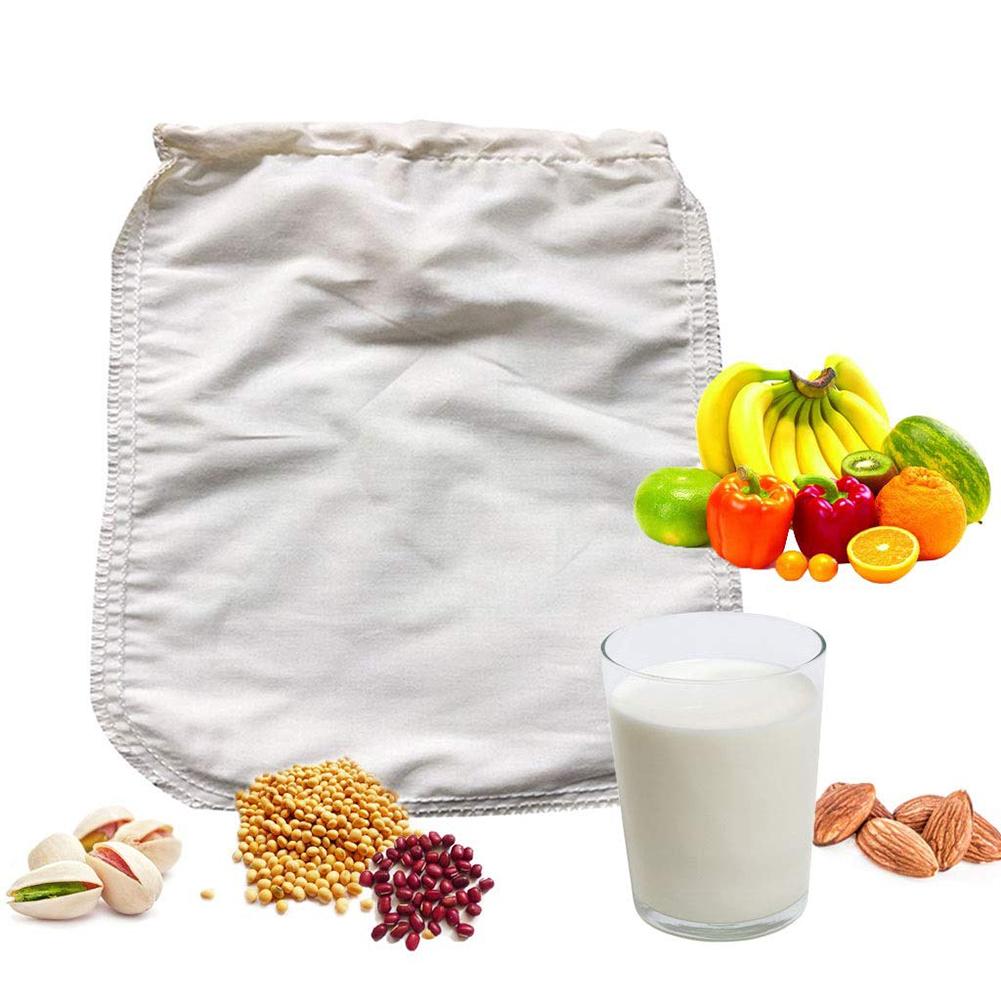 Matjuice kaffefilterpåse mutter mjölkfilterpåse ekologisk bomull och hampa återanvändbar matfilter för yoghurtostte
