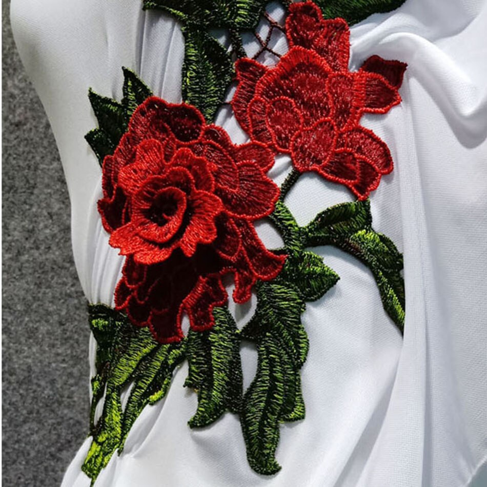 Kobiety taniec latynoski sukienka duże kwiatowe wzornictwo taniec praktyka tkaniny samba tango czacza taniec wydajność W354