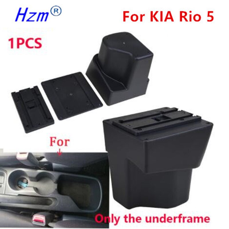 Voor Kia Rio 5 Armsteun Rio Onderdelen Gewijd Auto Armsteun Opbergdoos Auto Accessoires interieur Usb: only underframe