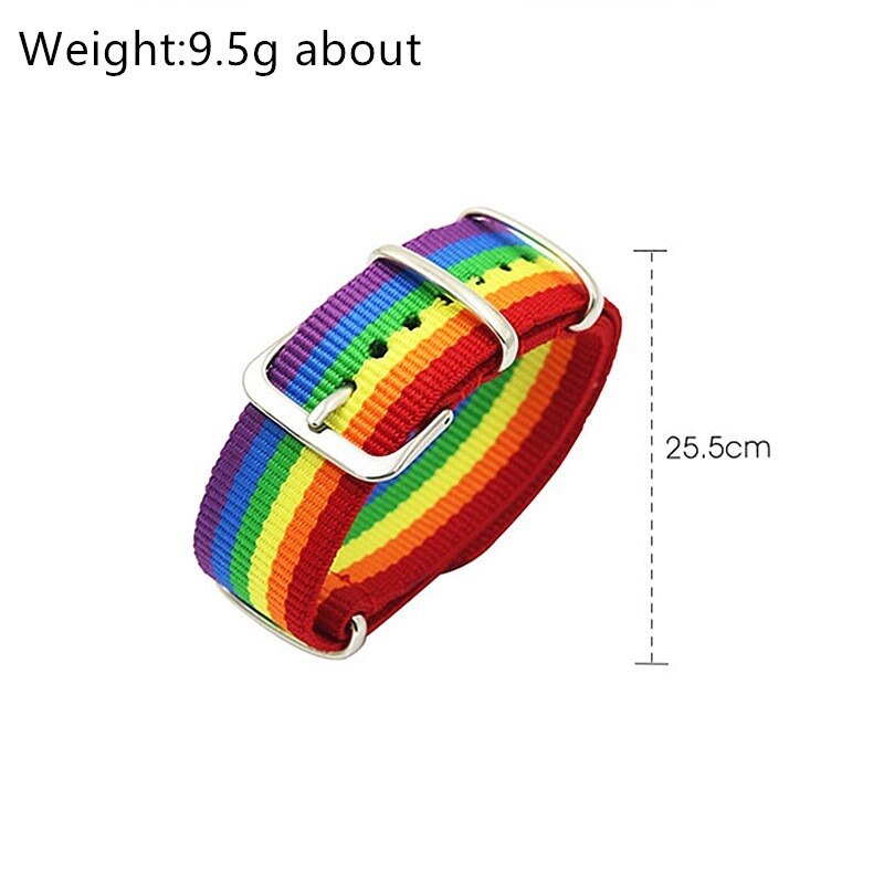 Ins Nepal Regenboog Geweven Armbanden Lgbt Lesbiennes Gays Bisexuals Armbanden Geweven Gevlochten Vrouwen Pride Mannen Paar Vriendschap Sieraden