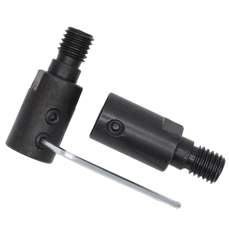 -2 Pcs M10 Dc Motor Shaft Drill Adapter For Saw Blade Connection Coupling Joint Connector Coupler Sleeve Tools Accessories, 5