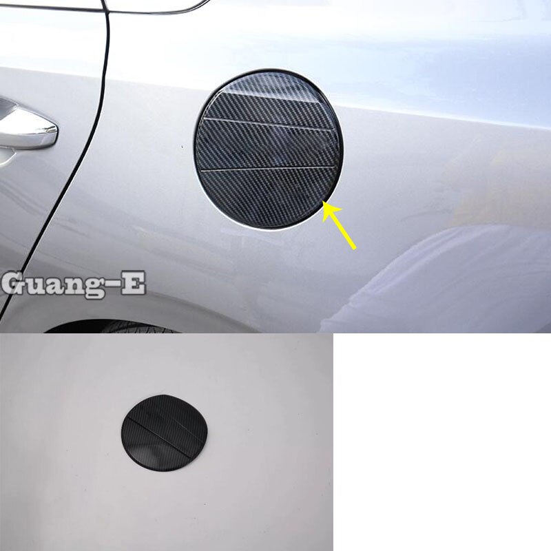 Para Kia K3 Forte Cerato cuerpo de coche de estilo Gas/combustible/aceite tapa protectora de tanque stick moldura de Marco con lámpara 1 Uds