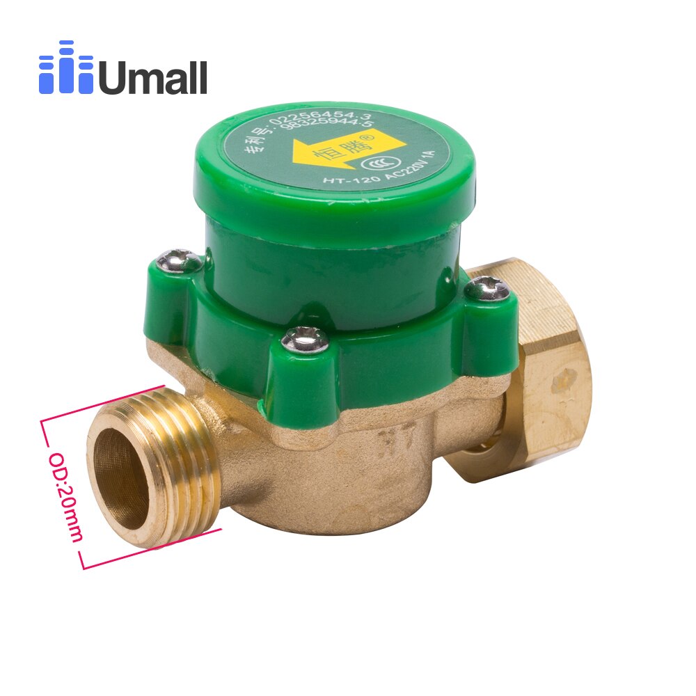 Water Pump Flow Sensor Switch 120w Electronic Automatic Magnetic Original Genuine Brass Controller