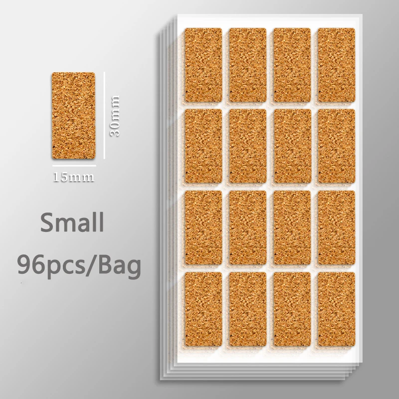 36/96 unids/set clasificación organizador de cocina para el hogar contenedores de especias etiquetas adhesivas con nombre etiqueta adhesiva de madera de corcho: Blanco