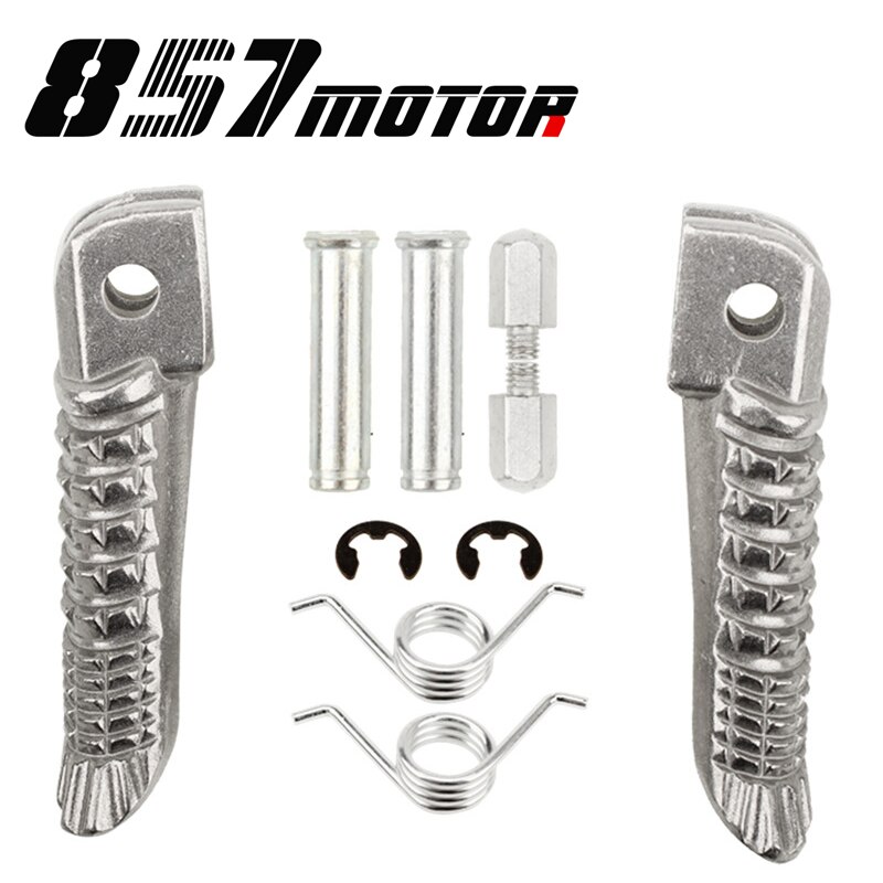 TCMT Voetsteunen voetsteunen houder set voor bestuurder voorzijde geschikt voor Kawasaki Ninja 650 Z650 2017-2023
