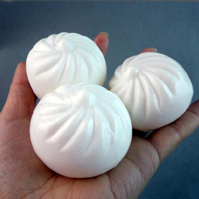 3pcs Vent Toy Tricky Bun Baozi Anti Stress Funny Reliever Water Ball Toy for Adult Home Decompression