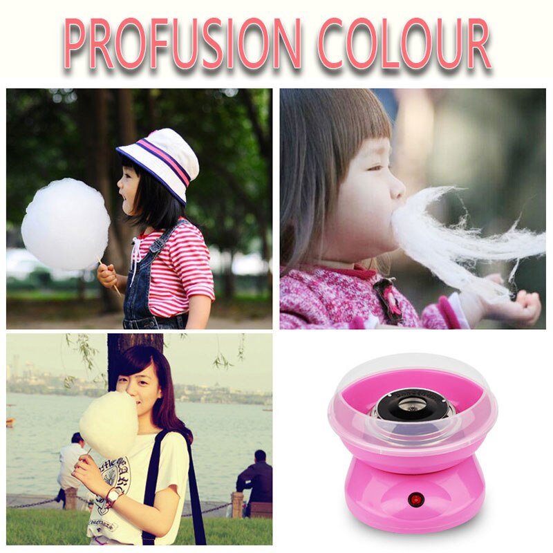 Electric DIY Sweet cotton candy maker portable Cotton Sugar Floss machine girl boy children's day Marshmallow Machine