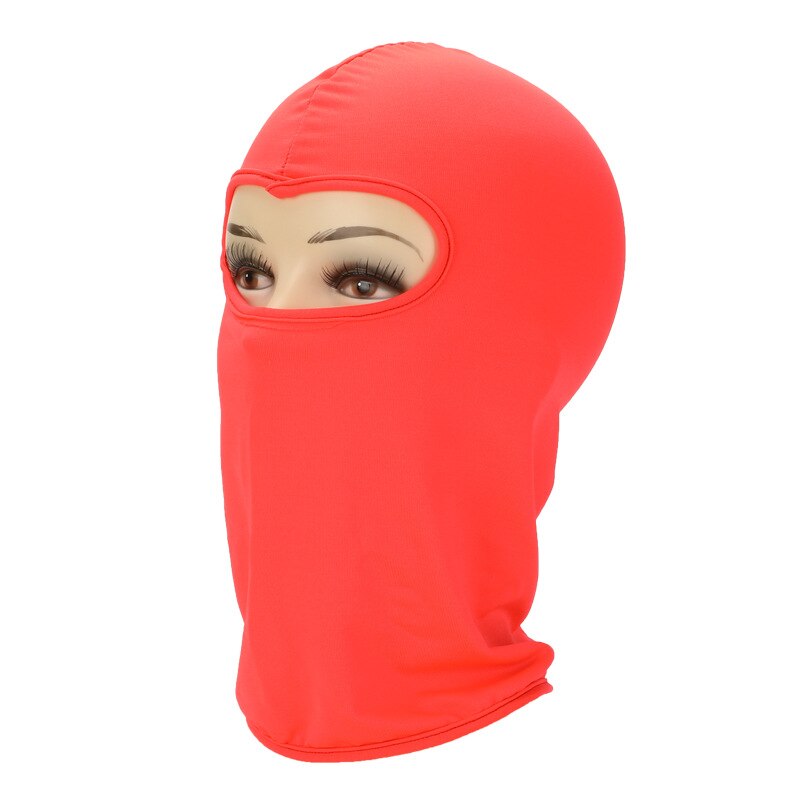 Motorrad Gesicht Masken Motorrad Kopfbedeckungen Volle Gesicht Maske Sommer Atmungsaktiv Motorrad Sonne-schutz Sturmhaube: Orange