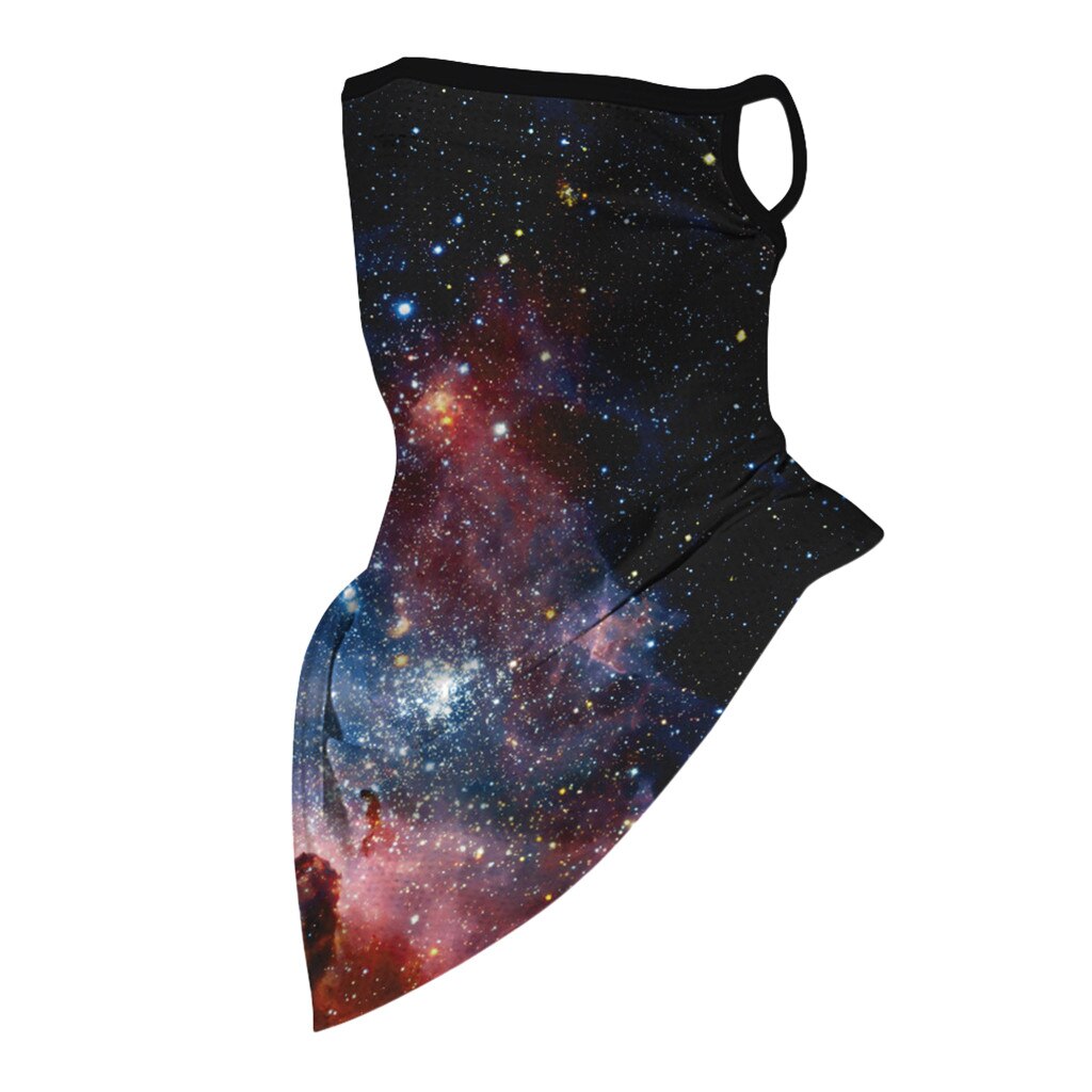 25#  kinderen outdoor print sjaal jongen meisje outdoor nekbeschermer paardrijden ski sjaal stofdicht winddicht effen wandelsjaals балаклава: A