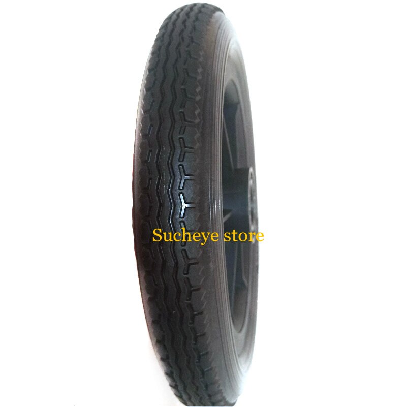 12 Inches Rolstoel Wiel 12 1/2X2 1 / 4 Pu Bandenspanning Gratis Wiel Handleiding Rolstoel achterwiel